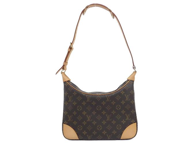 Bolsa de Ombro Monogram Louis Vuitton Marrom