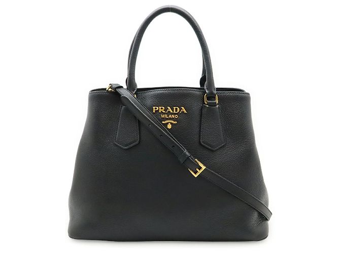 Borsa in pelle Prada Nero 