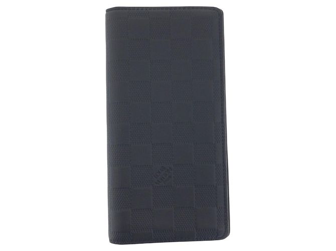 Louis Vuitton Damier Infini Langbörse Schwarz
