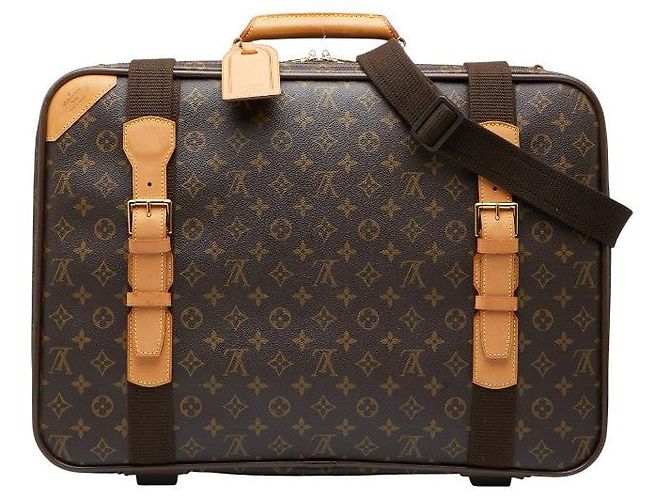 Valigia Monogram Satellite 53 di Louis Vuitton Marrone
