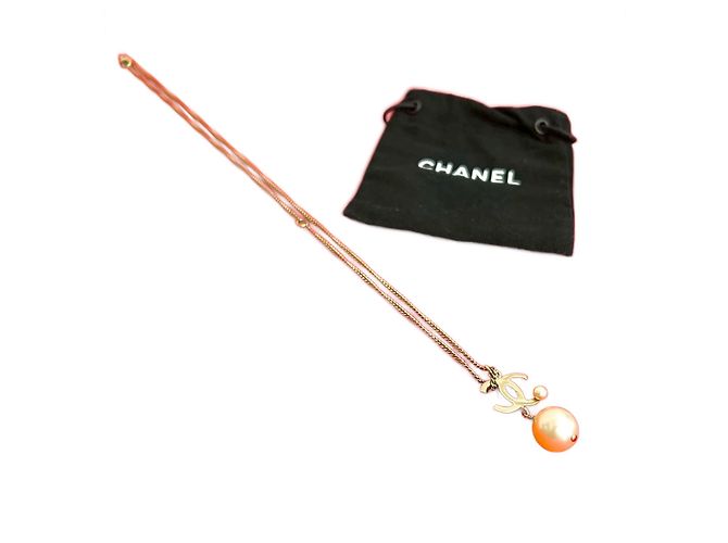 Collier Coco Mark de Chanel Doré Métallisé