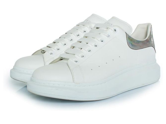 Baskets oversized Larry d'Alexander McQueen Blanc