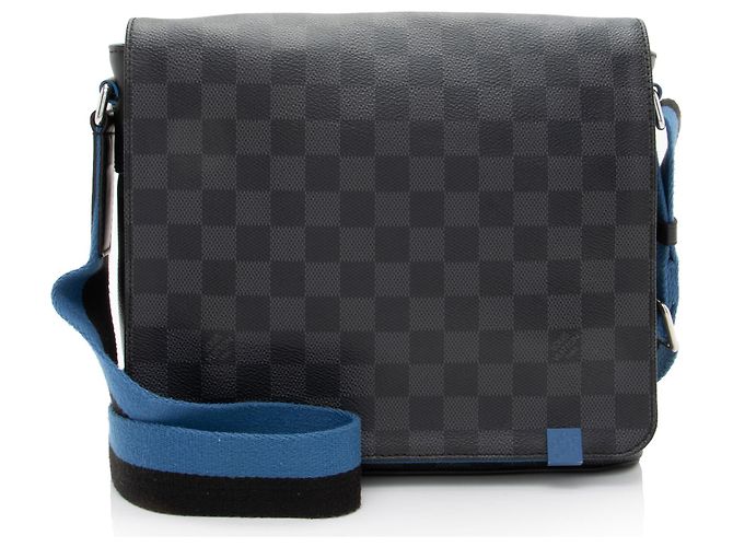 Messager District PM NM Damier Graphite Louis Vuitton Noir