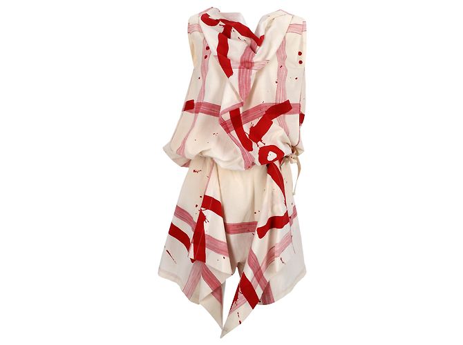 Issey Miyake Abstract Print Set in Multicolor Cotton Multiple colors