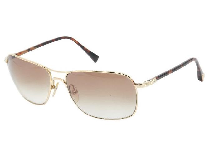 Occhiali da sole Conspiration Louis Vuitton D'oro Metallico