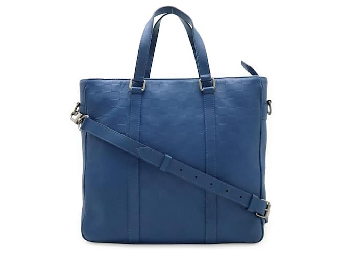 Louis Vuitton TadaoPM Damier Infini 2way Bag Blue Leather  ref.2607732