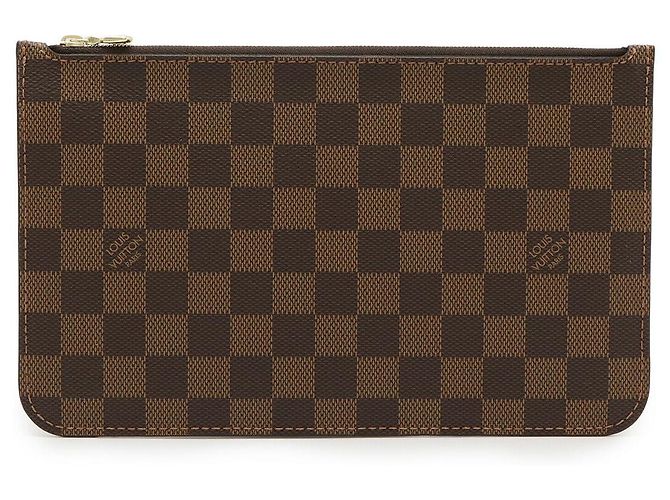 Pochete Louis Vuitton Damier Neverfull MM Marrom