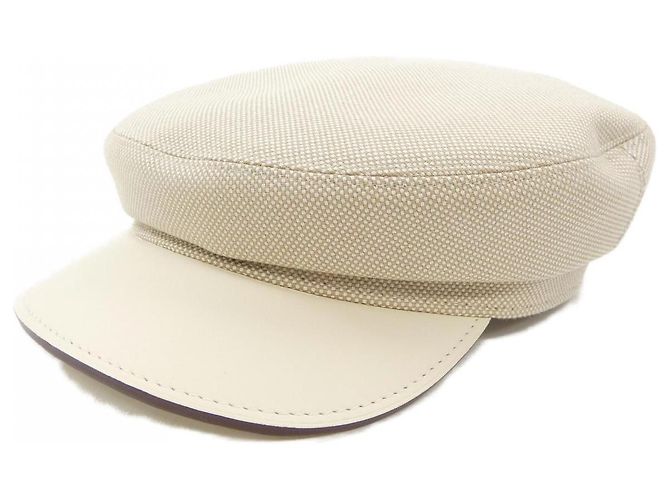 Hermès Gorra Hermes H241082N Castaño Beige