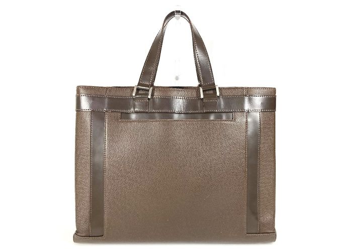 Louis Vuitton Taiga Kasbeck PM Tote Bag Braun