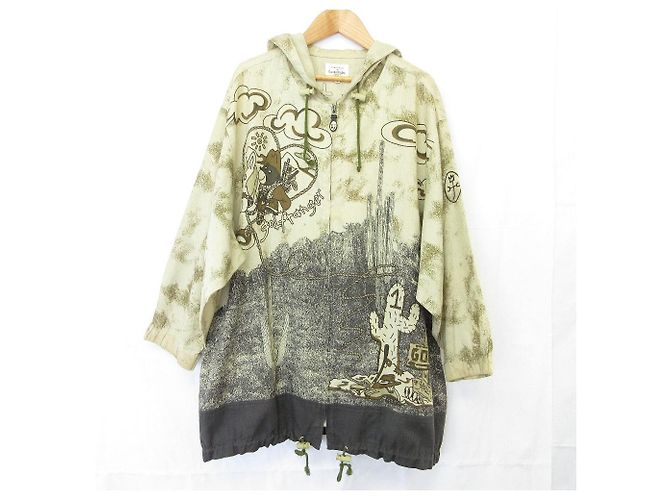 Autre Marque Giacca con cappuccio Print Mods CASTELBAJAC SPORT Beige