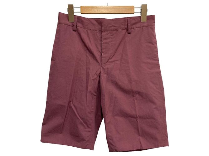 Bermuda com botão Bottega Veneta Roxo