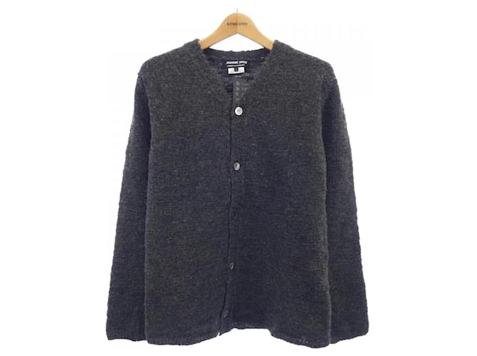 Autre Marque Comme des Garçons Homme Deux Wool Cardigan Grey  ref.2608731