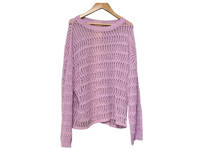 Autre Marque Suéter de malha de gaze ADAM ET ROPE Rosa