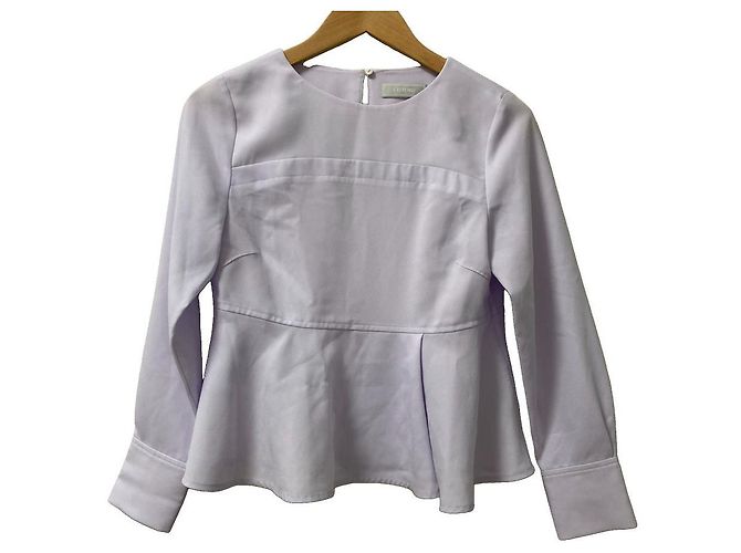Autre Marque Peplum-Bluse CELFORD Lila Lavendel