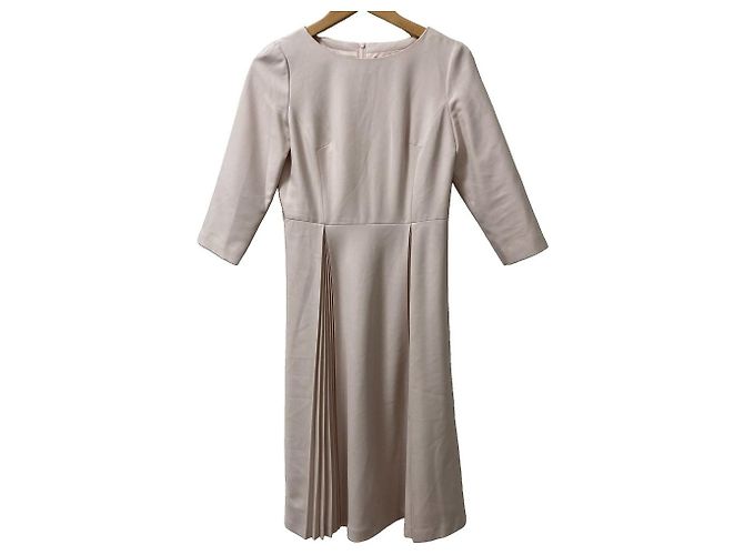 Autre Marque Vestido Longo com Pregas Box da STRAWBERRY-FIELDS Rosa