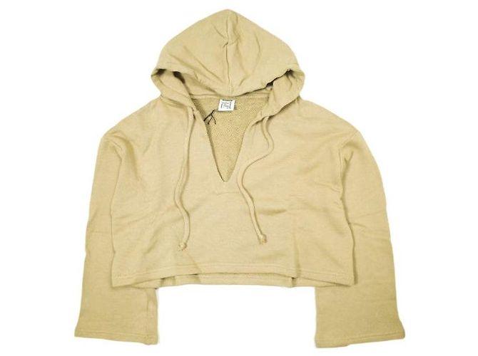 Autre Marque Baserange ORDU SWEAT SHIRT Sweatshirt aus Bio-Baumwolle Beige