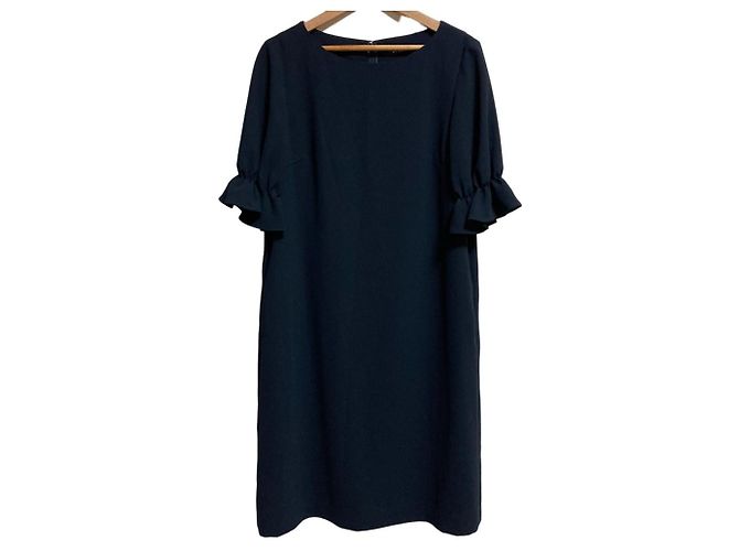 Autre Marque M's Select Kleid Blau Marineblau