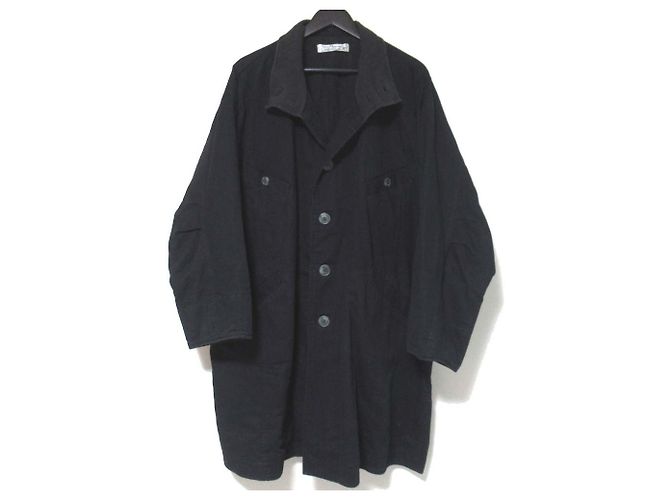 Autre Marque YACCOMARICARD Oversized Single Coat Black