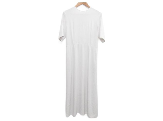 Autre Marque Loeff Back Satin Kleid Grau