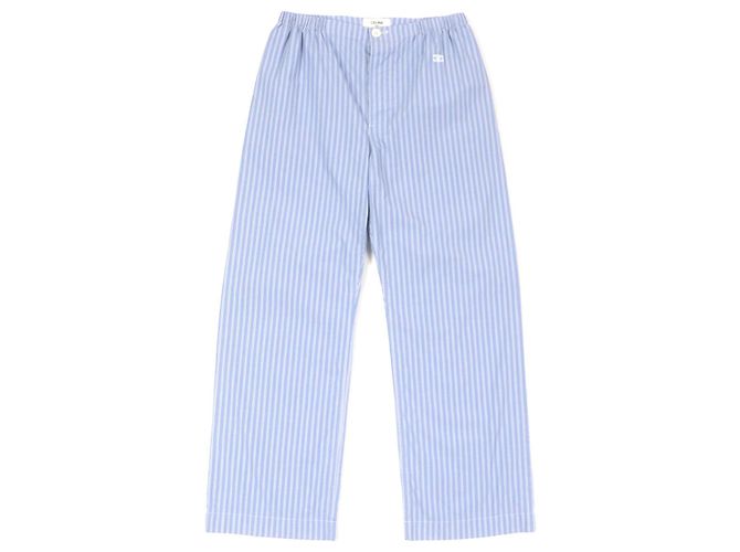 Céline Pantalones de algodón CELINE Azul