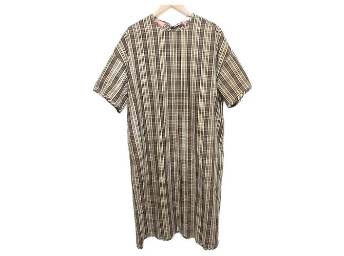 Autre Marque Vestido yori Marrom Bege