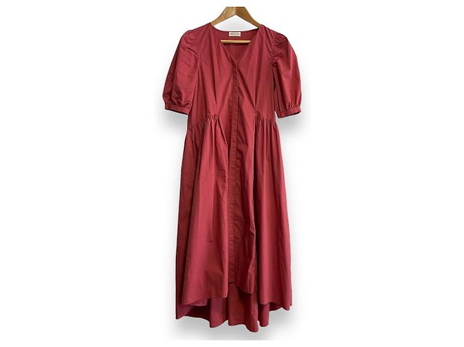 Autre Marque EPOCA THE SHOP Langarmhemdkleid Pink