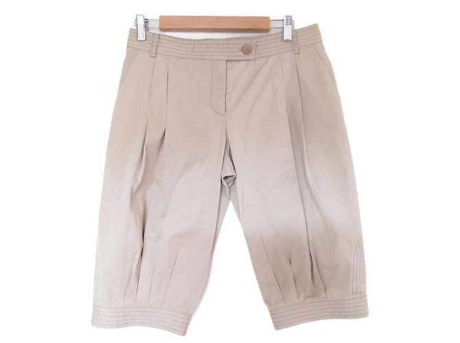 Stella Mc Cartney Shorts Stretch Stella McCartney Beige