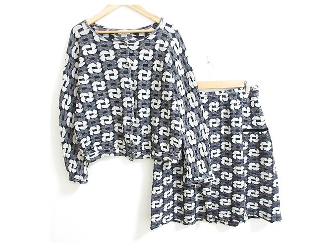 Autre Marque Conjunto Jacquard Sally Scott Azul