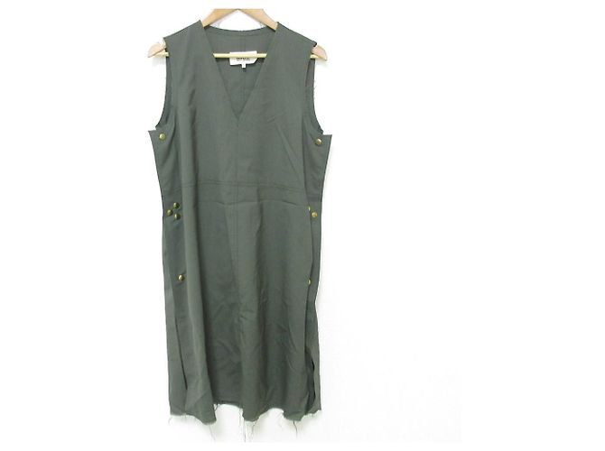 Maison Martin Margiela MM6 Maison Margiela Kleid Grün Khaki