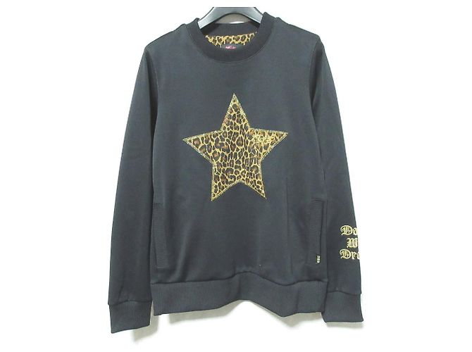 Autre Marque Jersey-Pullover Dance With Dragon Schwarz 