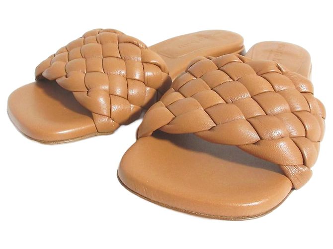 Autre Marque Leder-Mule Mara Bini Braun Bronze