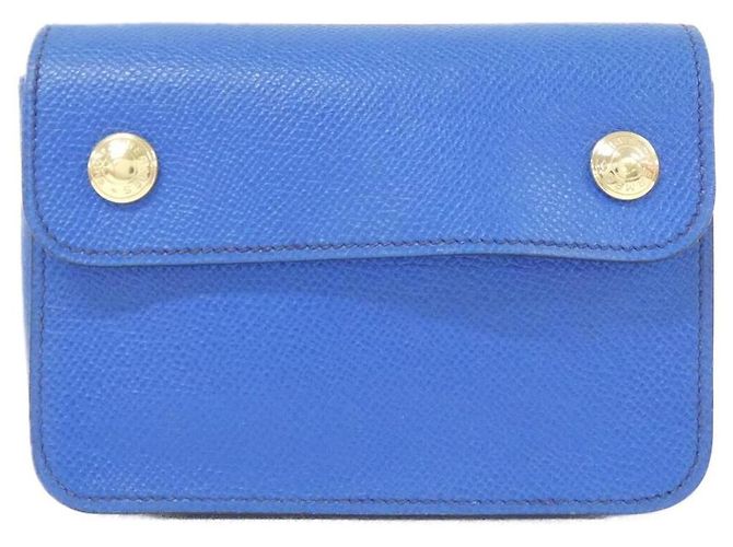 Hermès Hermes Cuir Chevre Mysore Gürteltasche Blau