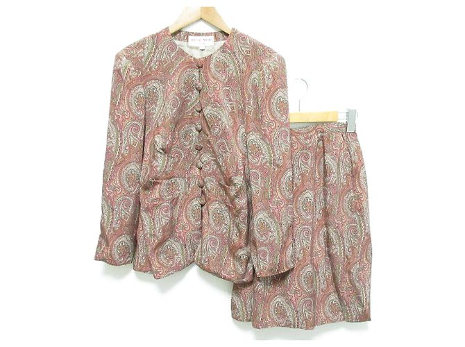 Autre Marque Set 2 in 1 100% Seta HANAE MORI Rosso