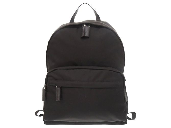 Schwarzer Nylon-Rucksack von Prada
