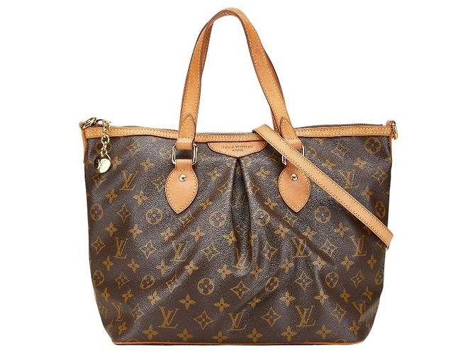 Bolsa Louis Vuitton Monogram Palermo PM Marrom