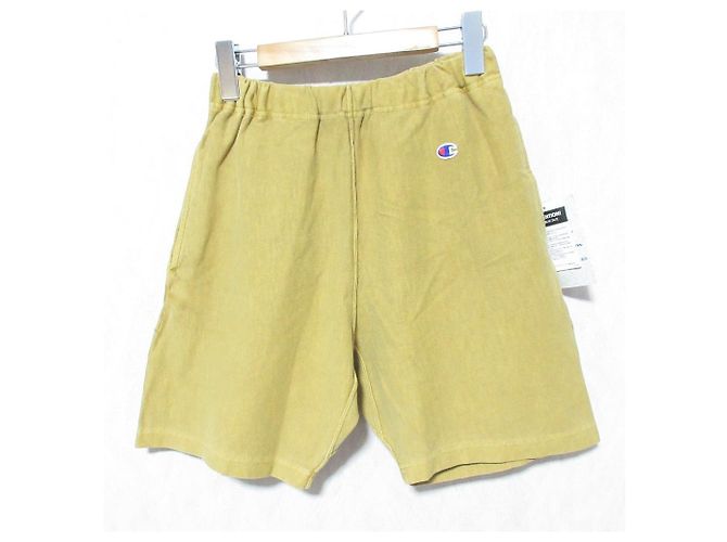 Autre Marque Bermuda de Algodão Reverse Weave Champion Marrom