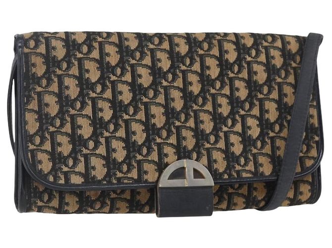 Borsa a tracolla Christian Dior Trotter canvas 28 cm