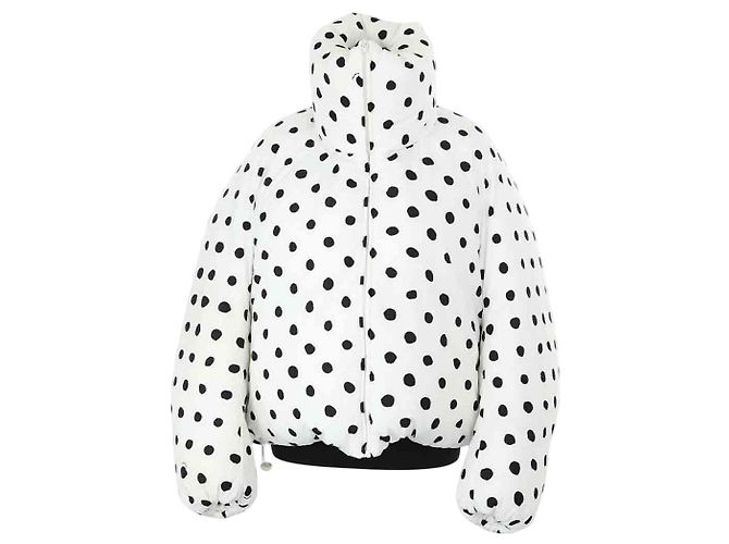 Marni X Dingyun Zhang White Down Jacket Oversized