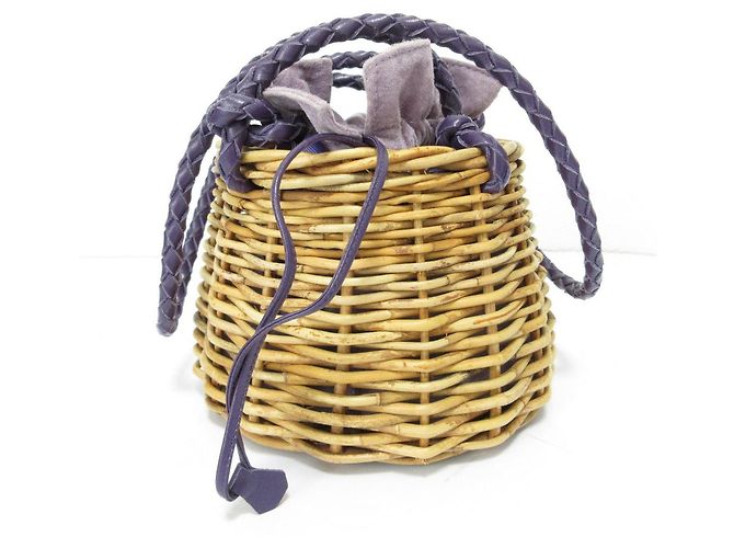 Autre Marque Sac en daim Manimaris Violet