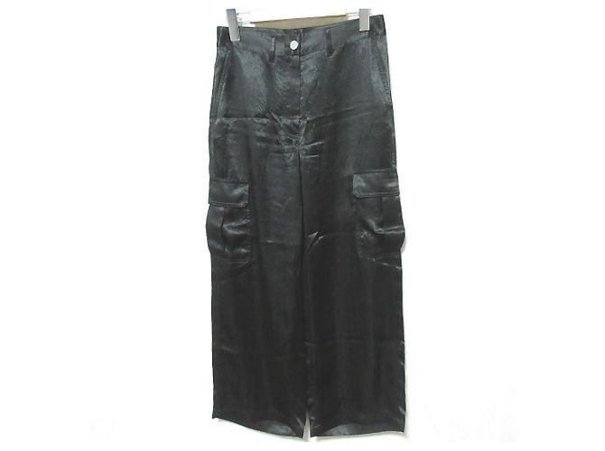 Theory CRUSHED ACETATE Satin Pants