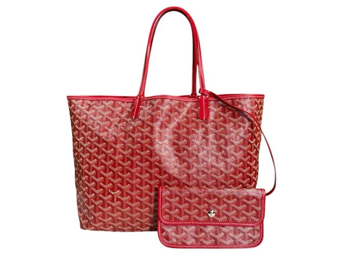 Borsa Tote Goyard Saint Louis PM Rosso