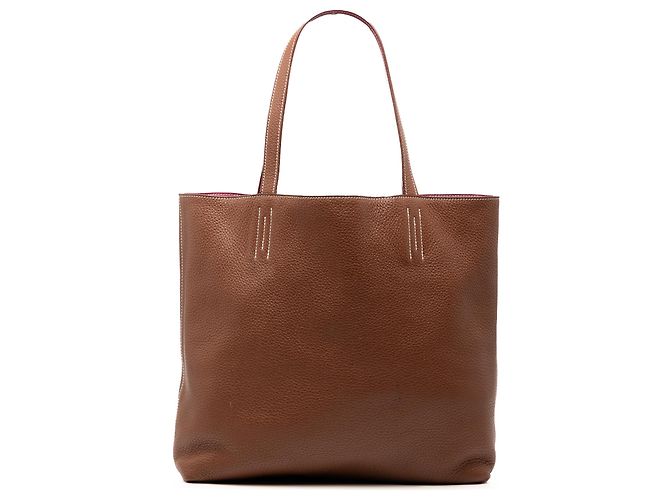 Hermès Brown Clemence Double Sens 36
