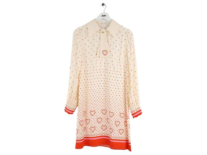 Lk Bennett Ecru Kleid