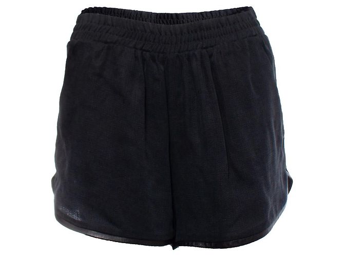 Maje Black shorts