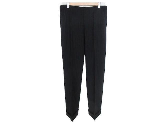 Autre Marque hLam Wool Slacks Black