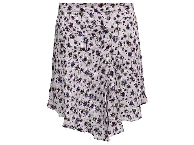 Falda Mini Selena Isabel Marant en Viscosa Multicolor
