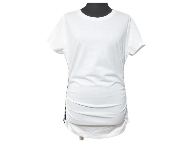Camiseta fruncida Michael Michael Kors Blanco