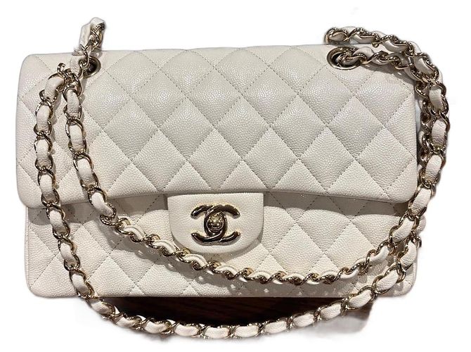Chanel Classique Double Flap Intemporelle Blanc