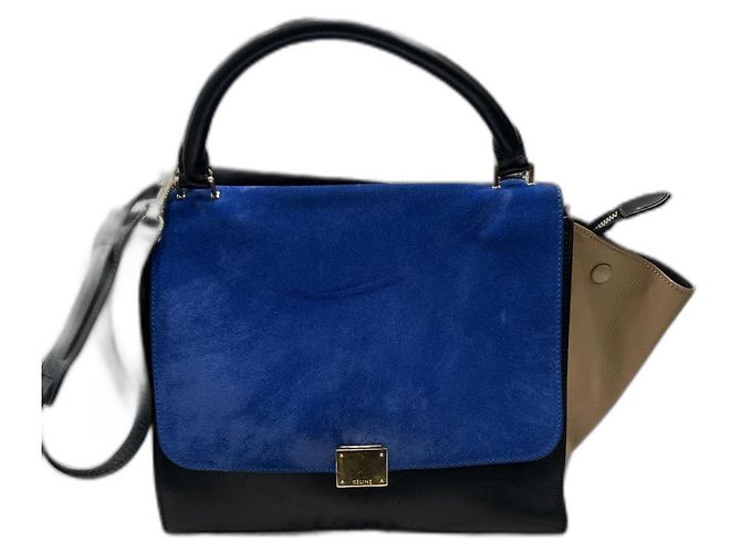 Céline Multicolored Leather Handbag