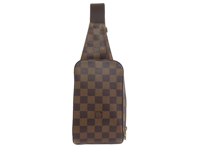 Borsa a tracolla Geronimos Louis Vuitton Damier ebene